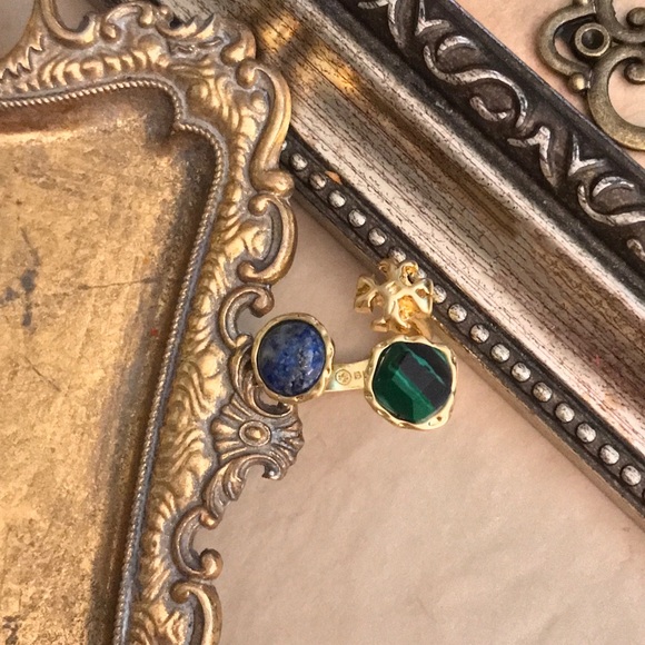 TORY BURCH • Semiprecious Stone Roxanne Ring - Picture 6 of 6